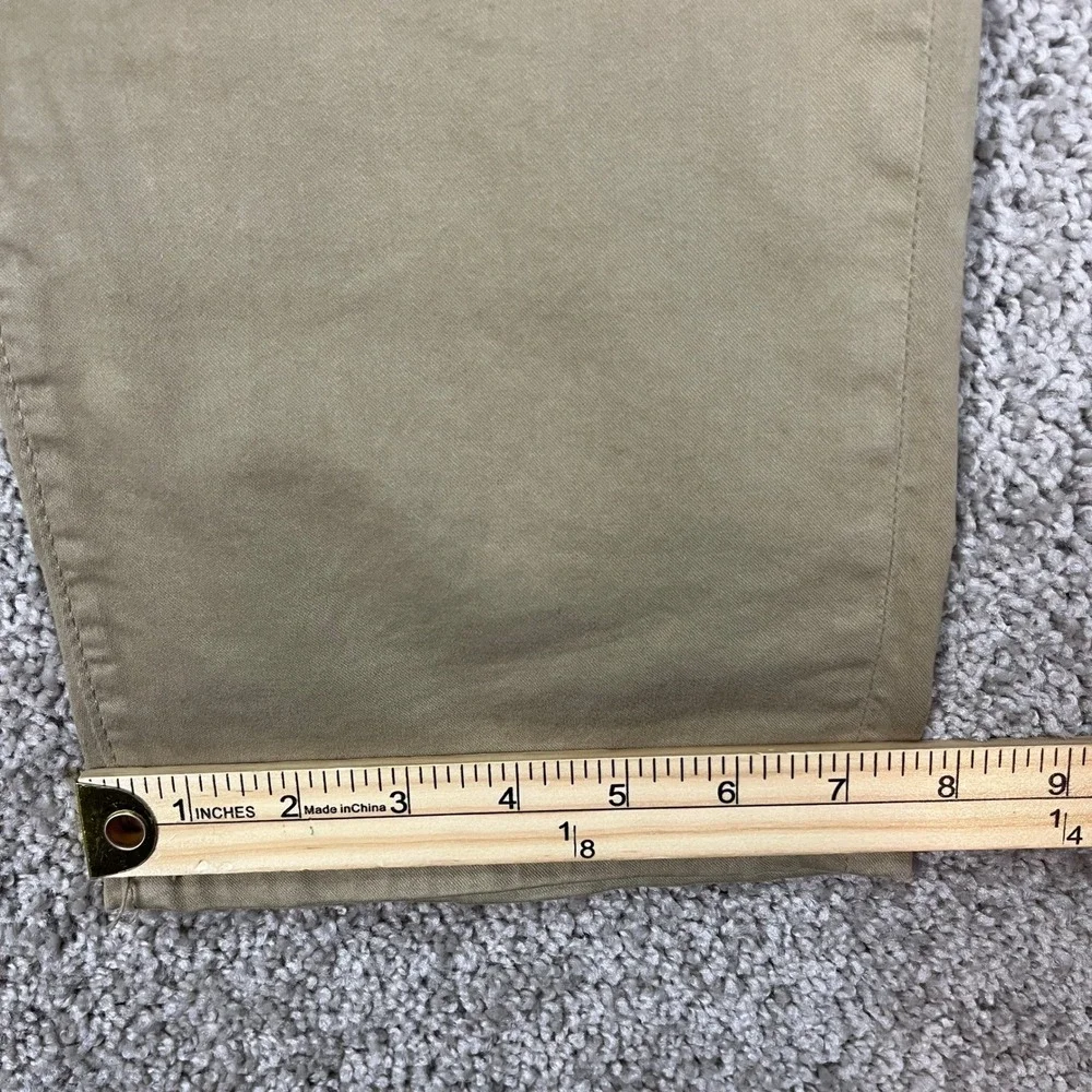 Mavi Mens Khaki Pants 34x32 Straight Leg Cotton Stretch Casual Everyday Wear EUC